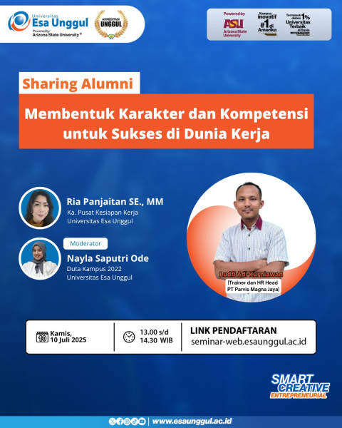 Membentuk Karakter dan Kompetensi untuk Sukses di Dunia Kerja