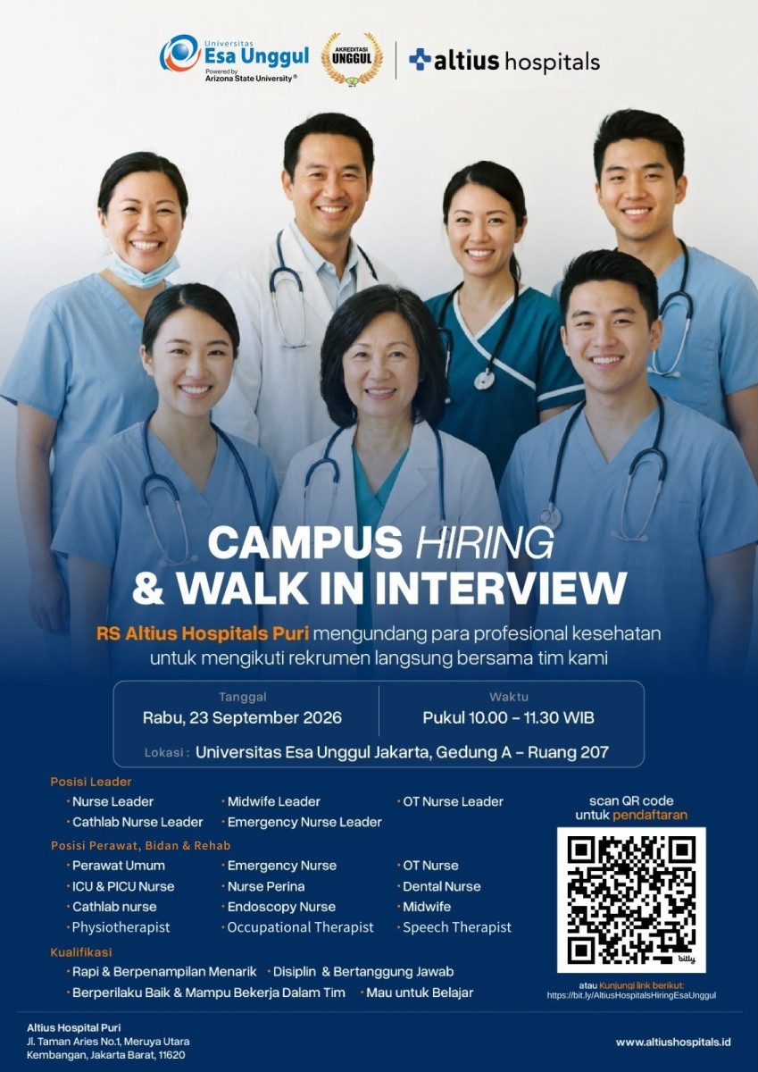 CAMPUS HIRING & WALK IN INTERVIEW: RS Altius Hospitals Puri