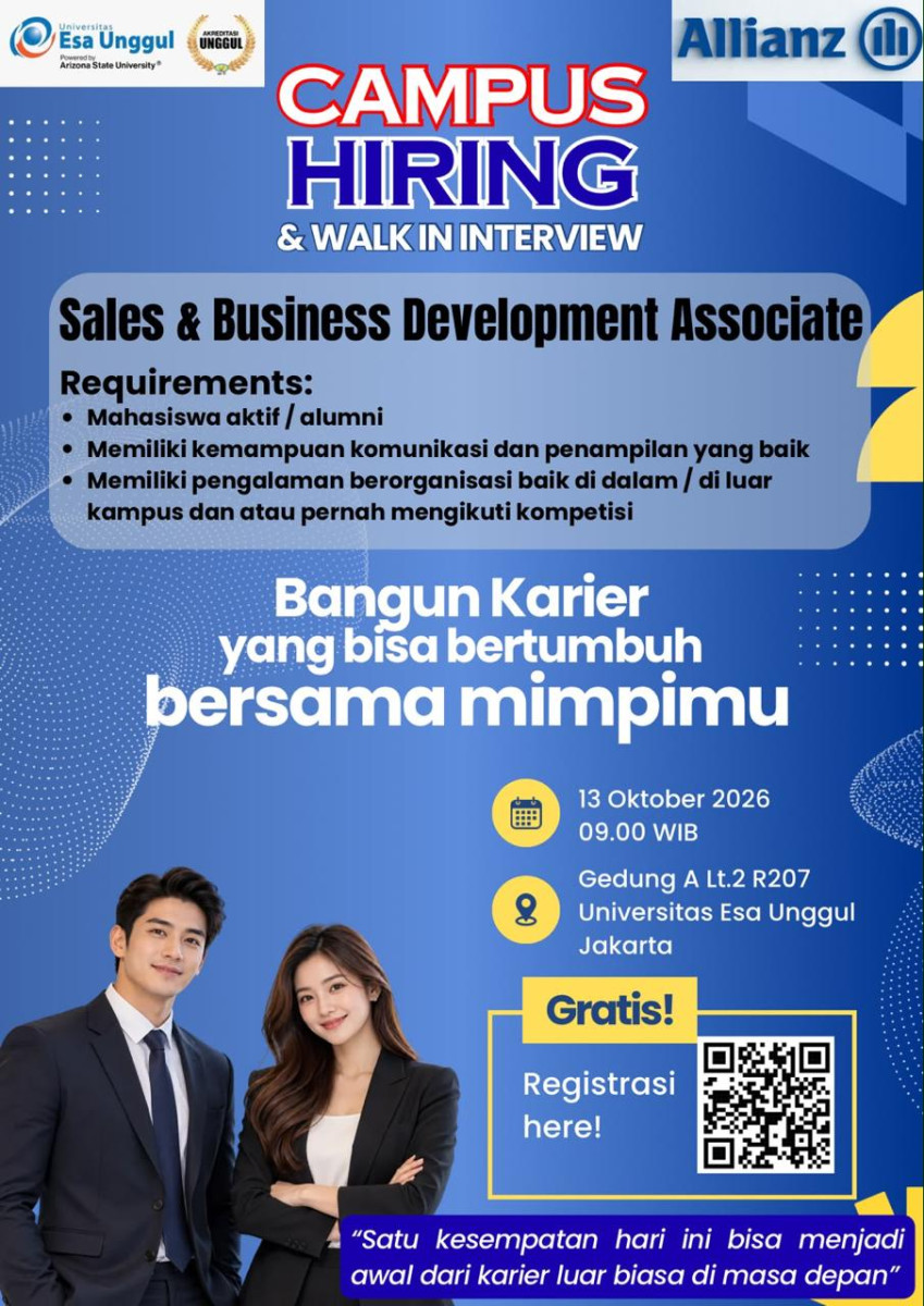 CAMPUS HIRING & WALK IN INTERVIEW: ALLIANZ